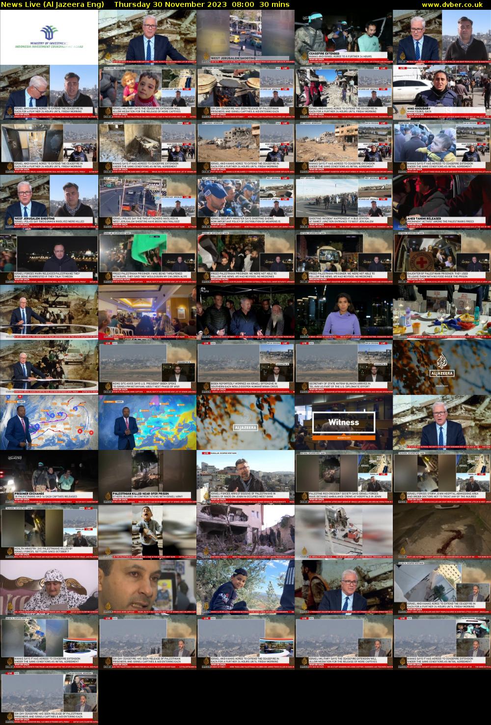 News Live (Al Jazeera Eng) Thursday 30 November 2023 08:00 - 08:30