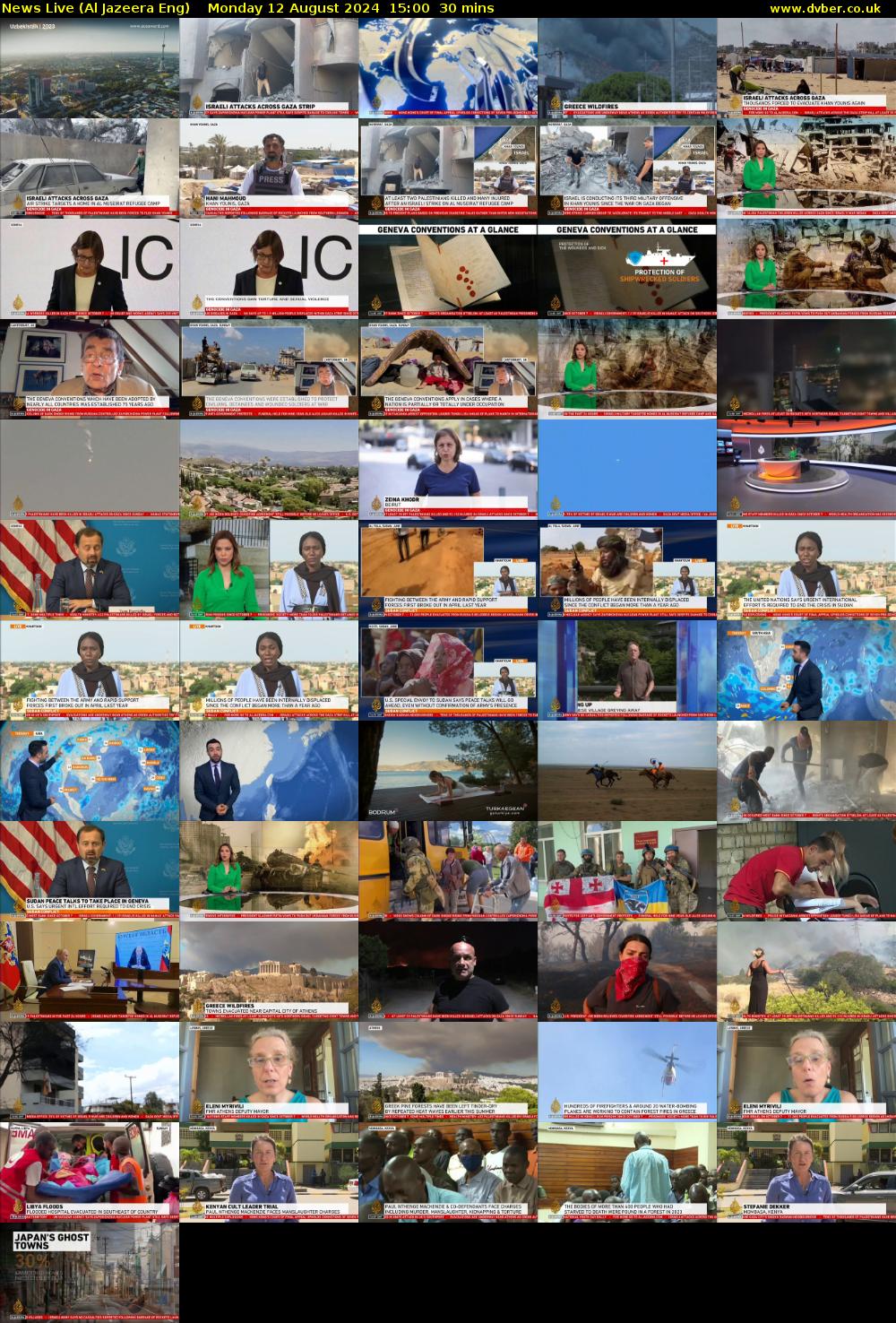 News Live (Al Jazeera Eng) Monday 12 August 2024 15:00 - 15:30