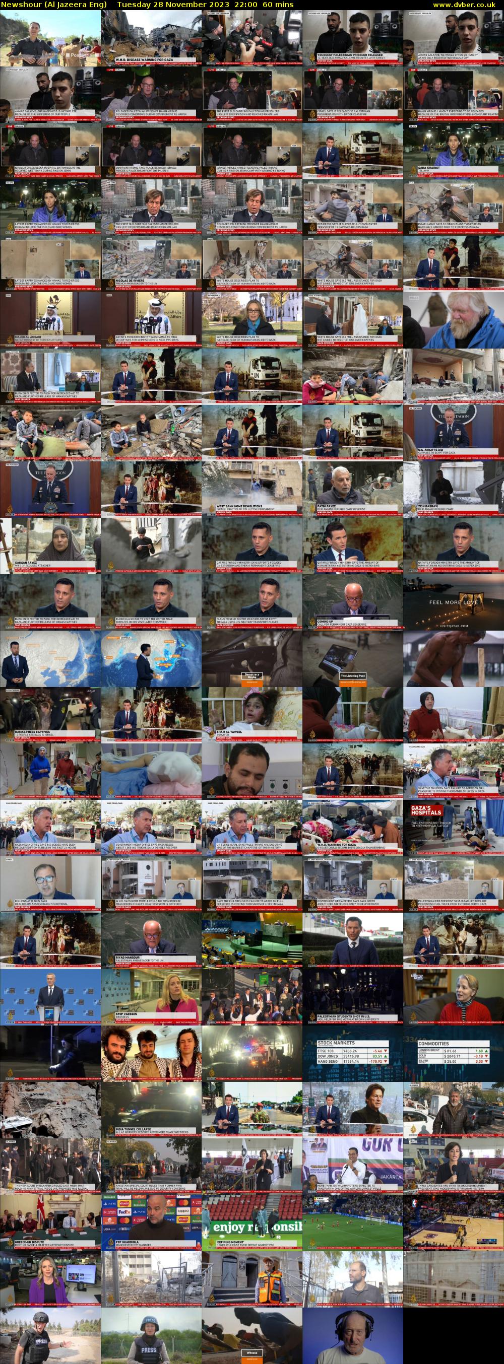 Newshour (Al Jazeera Eng) Tuesday 28 November 2023 22:00 - 23:00