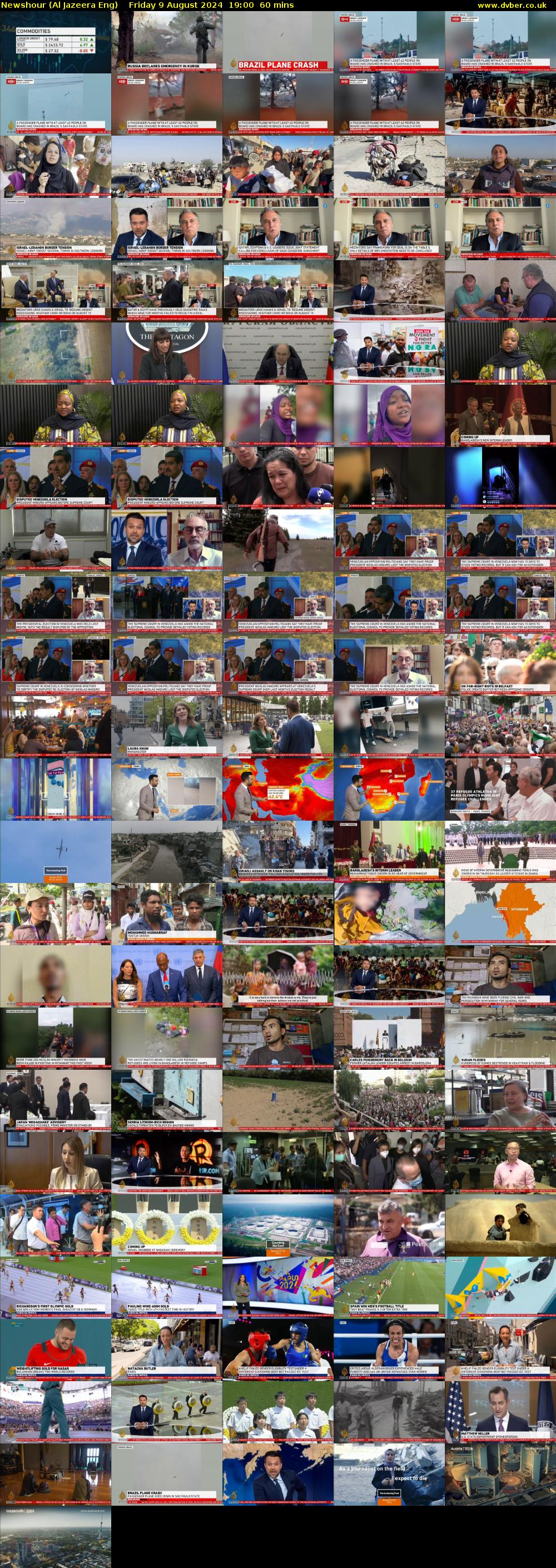Newshour (Al Jazeera Eng) Friday 9 August 2024 19:00 - 20:00