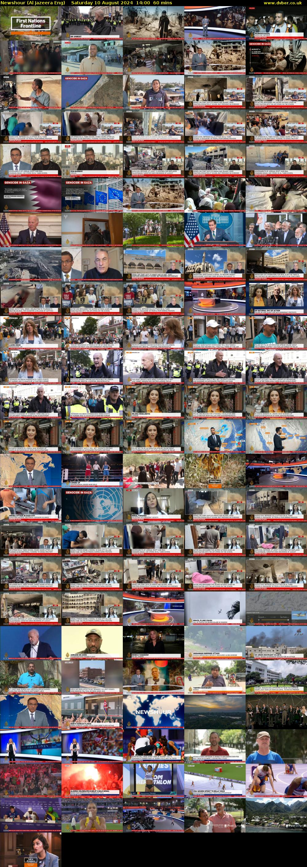 Newshour (Al Jazeera Eng) Saturday 10 August 2024 14:00 - 15:00