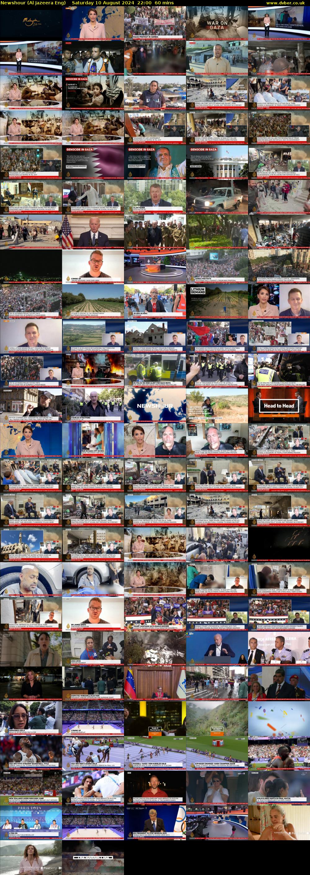 Newshour (Al Jazeera Eng) Saturday 10 August 2024 22:00 - 23:00