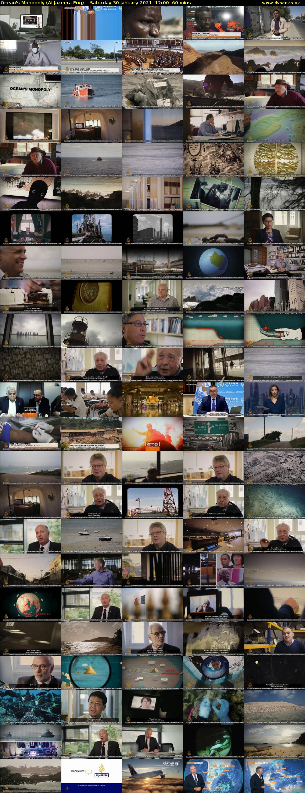 Ocean's Monopoly (Al Jazeera Eng) Saturday 30 January 2021 12:00 - 13:00