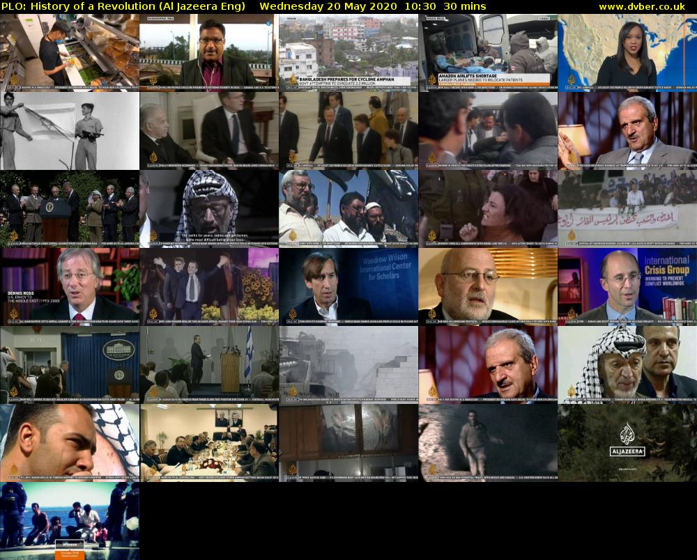 PLO: History of a Revolution (Al Jazeera Eng) Wednesday 20 May 2020 10:30 - 11:00