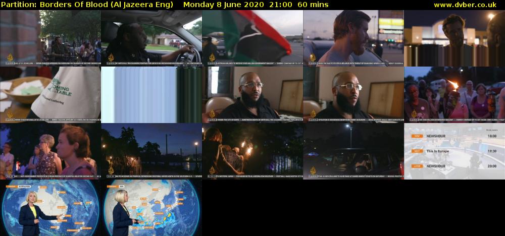 Partition: Borders Of Blood (Al Jazeera Eng) Monday 8 June 2020 21:00 - 22:00