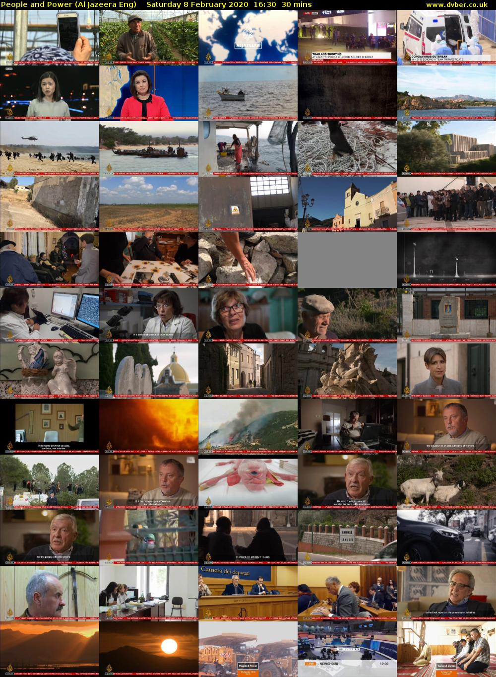 People and Power (Al Jazeera Eng) Saturday 8 February 2020 16:30 - 17:00