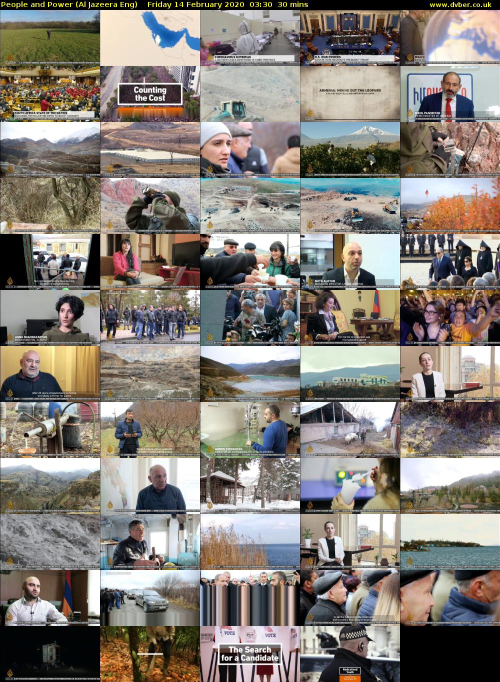 People and Power (Al Jazeera Eng) Friday 14 February 2020 03:30 - 04:00