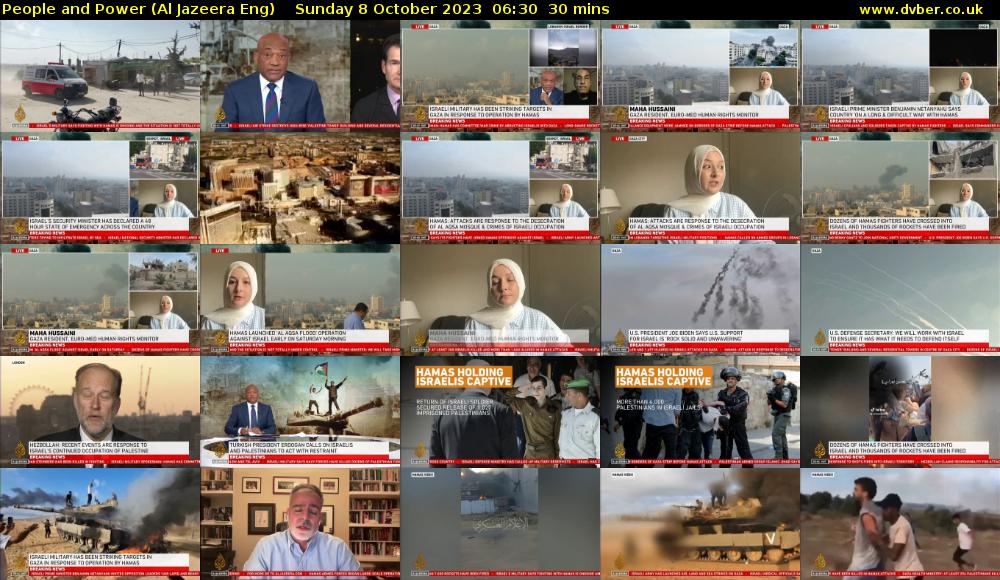 People and Power (Al Jazeera Eng) Sunday 8 October 2023 06:30 - 07:00