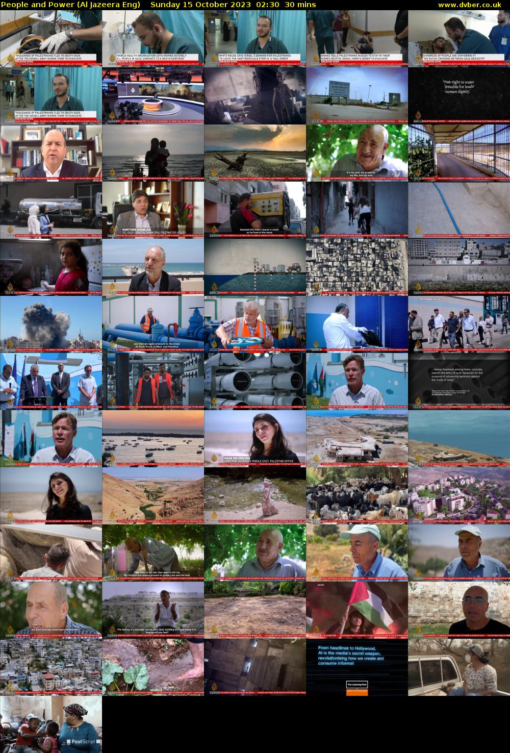 People and Power (Al Jazeera Eng) Sunday 15 October 2023 02:30 - 03:00