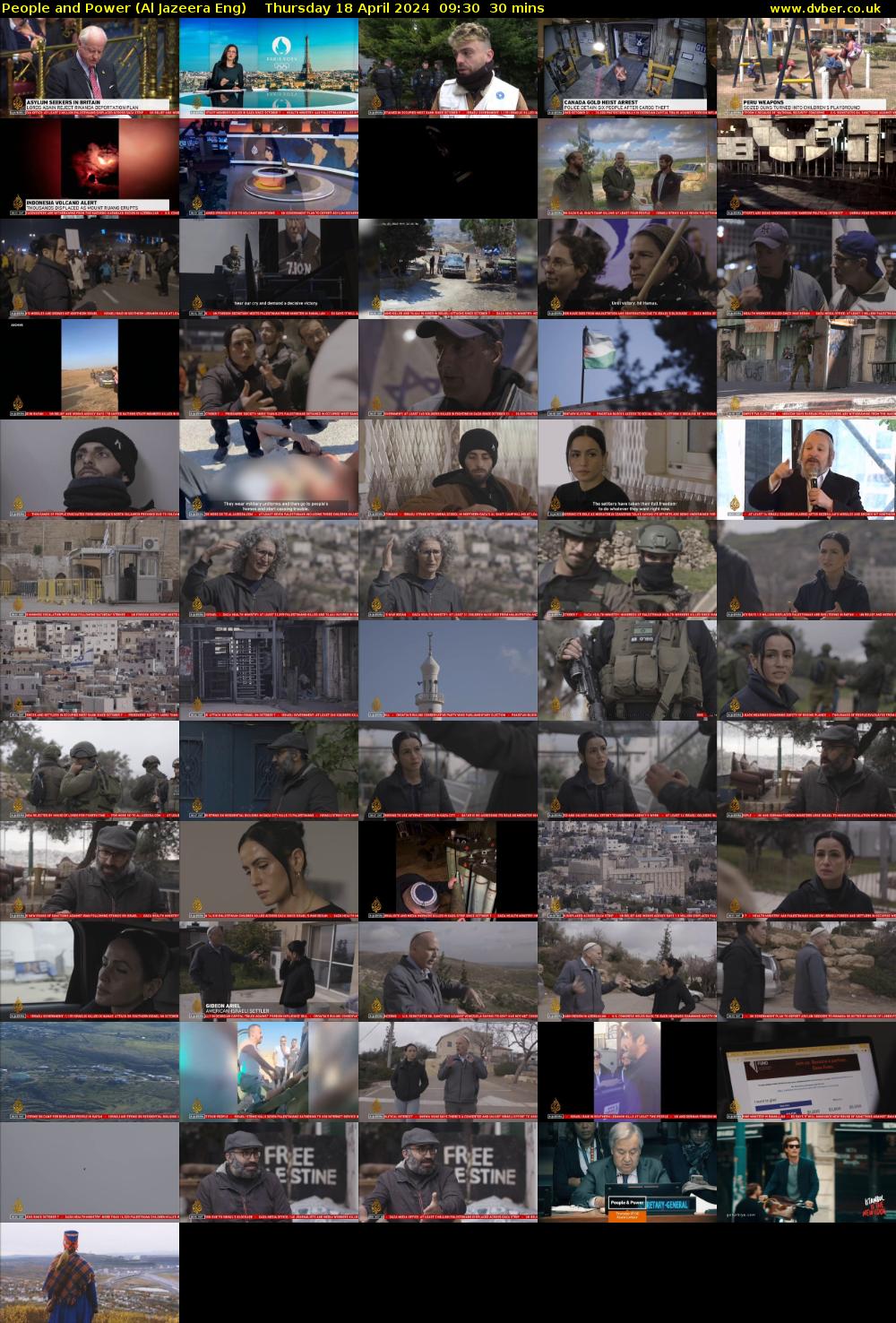 People and Power (Al Jazeera Eng) Thursday 18 April 2024 09:30 - 10:00