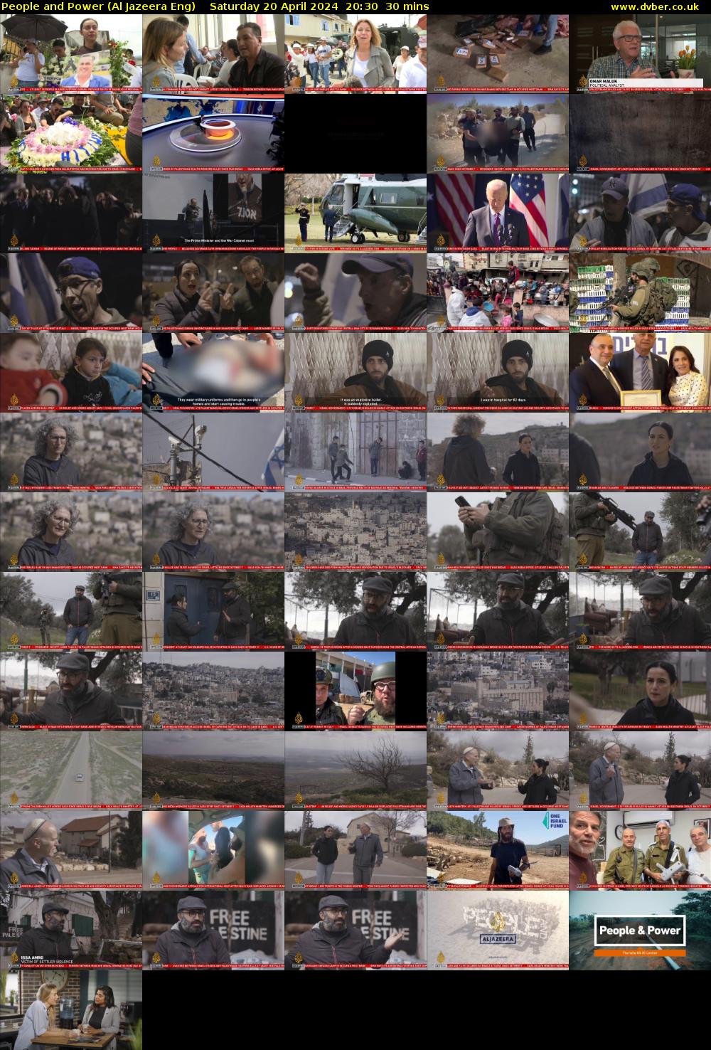 People and Power (Al Jazeera Eng) Saturday 20 April 2024 20:30 - 21:00