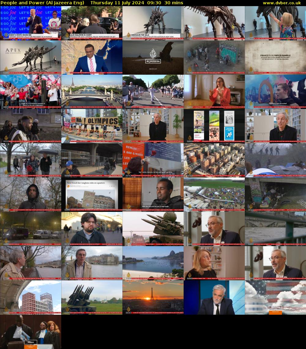 People and Power (Al Jazeera Eng) Thursday 11 July 2024 09:30 - 10:00