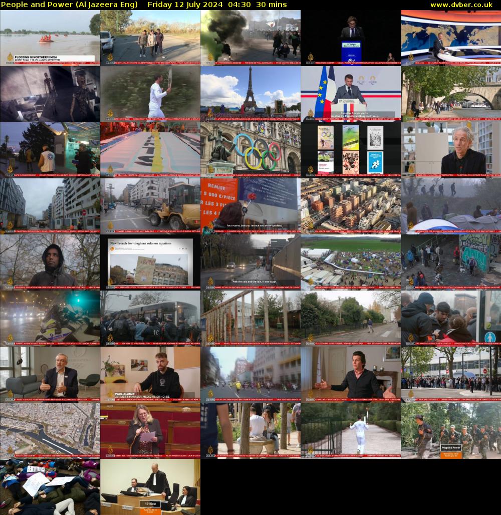 People and Power (Al Jazeera Eng) Friday 12 July 2024 04:30 - 05:00