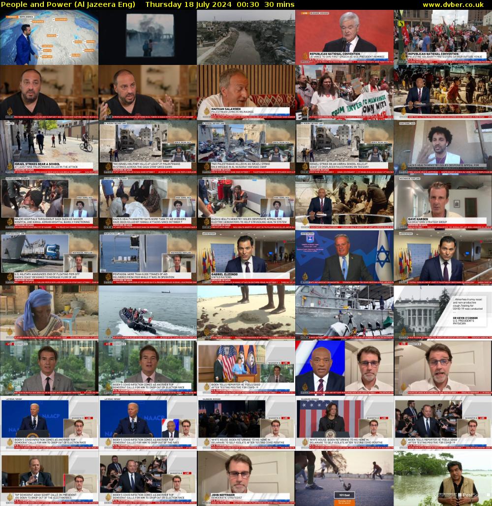 People and Power (Al Jazeera Eng) Thursday 18 July 2024 00:30 - 01:00