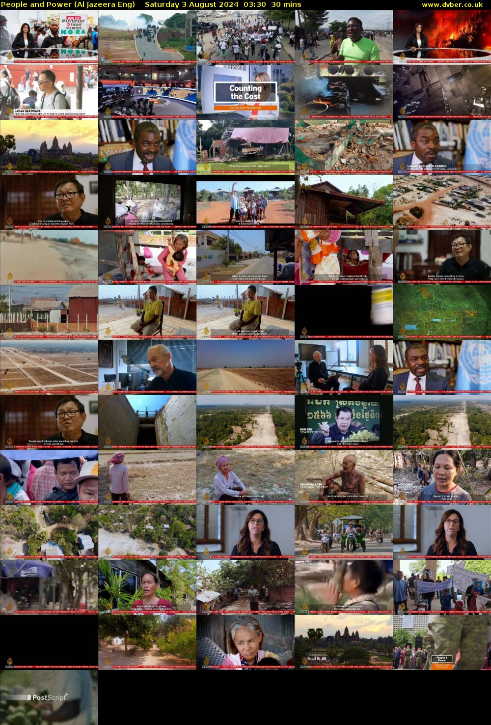 People and Power (Al Jazeera Eng) Saturday 3 August 2024 03:30 - 04:00