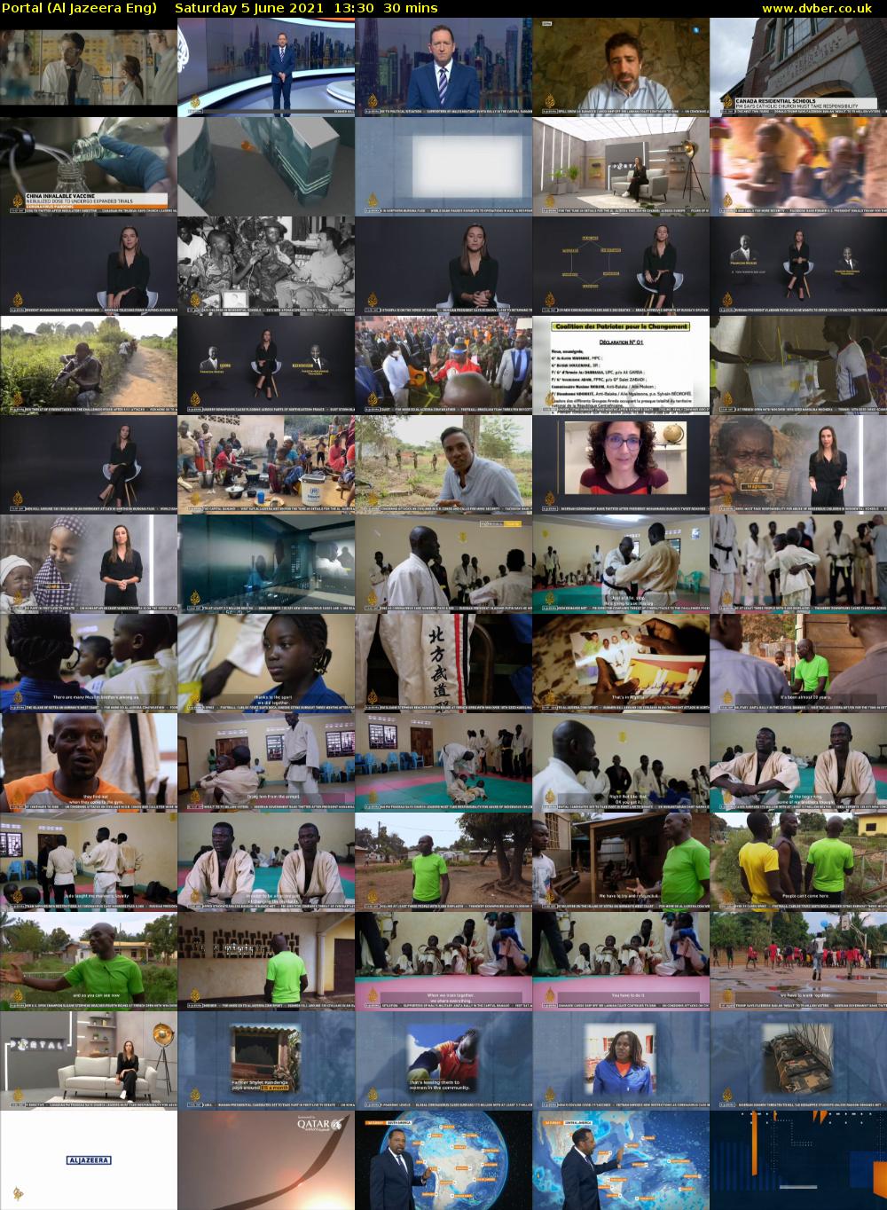 Portal (Al Jazeera Eng) Saturday 5 June 2021 13:30 - 14:00