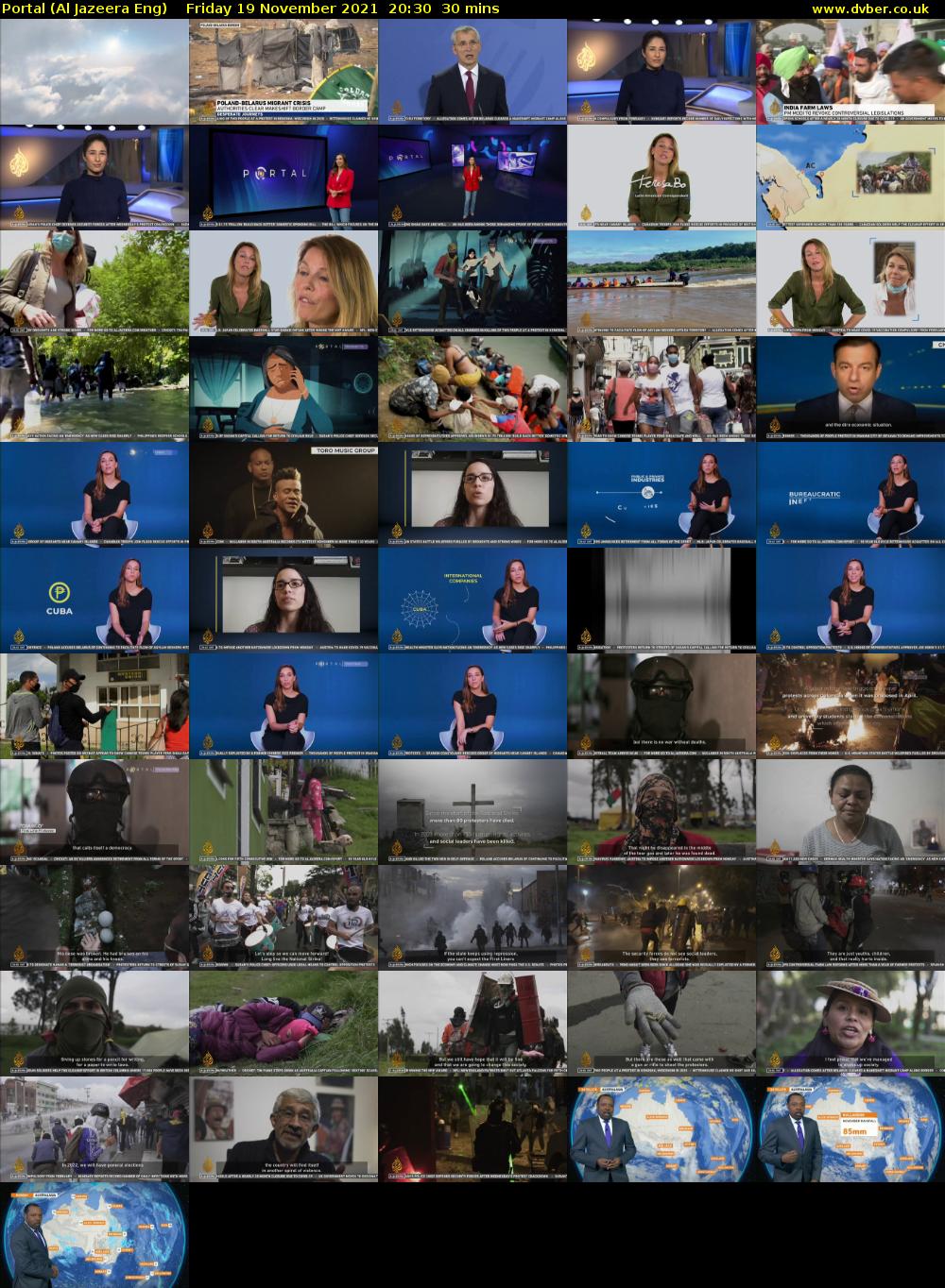 Portal (Al Jazeera Eng) Friday 19 November 2021 20:30 - 21:00
