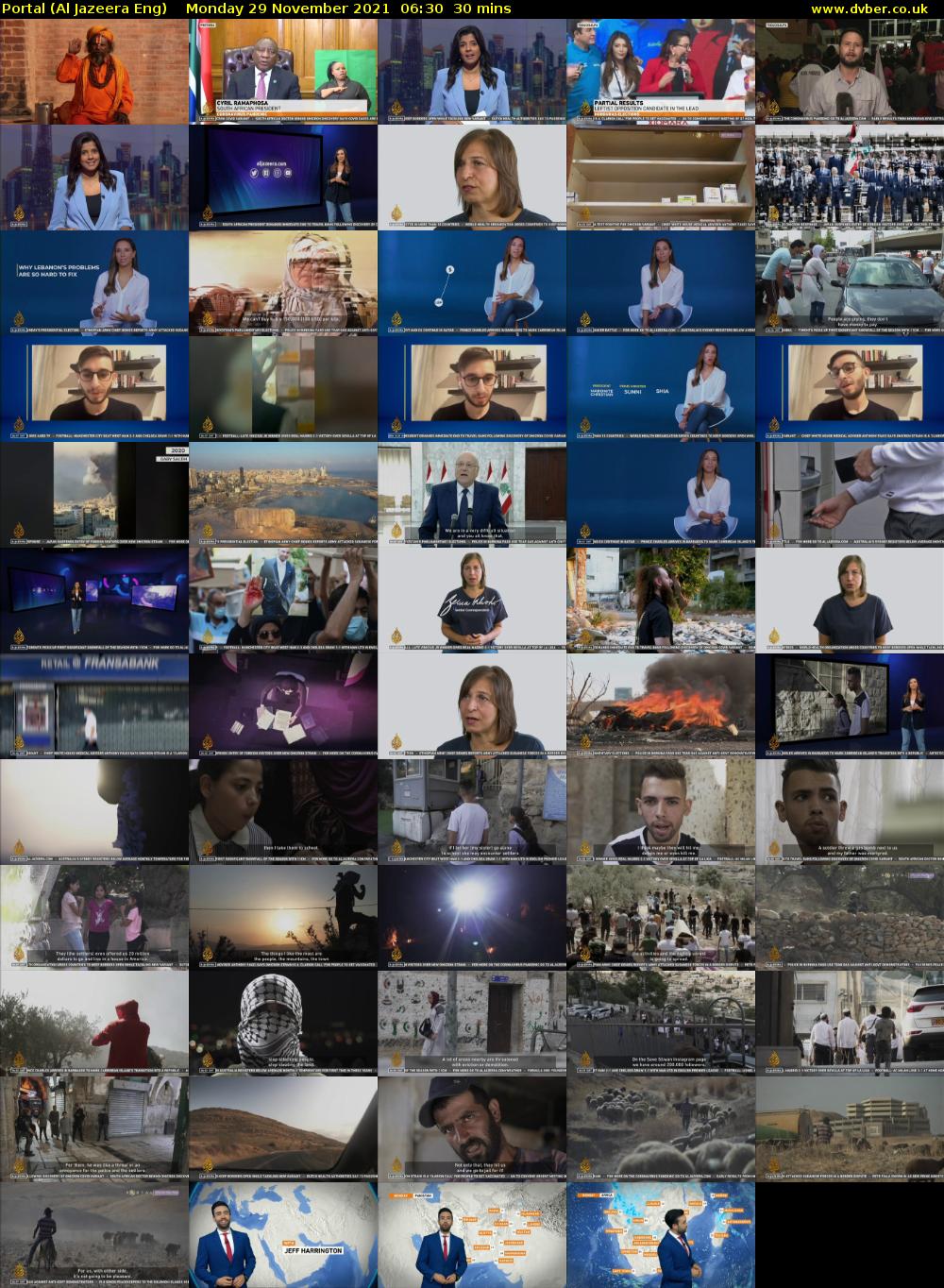 Portal (Al Jazeera Eng) Monday 29 November 2021 06:30 - 07:00