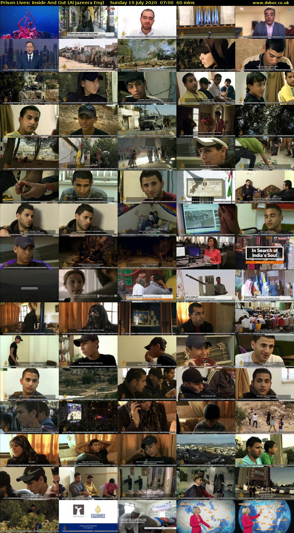Prison Lives: Inside And Out (Al Jazeera Eng) Sunday 19 July 2020 07:00 - 08:00