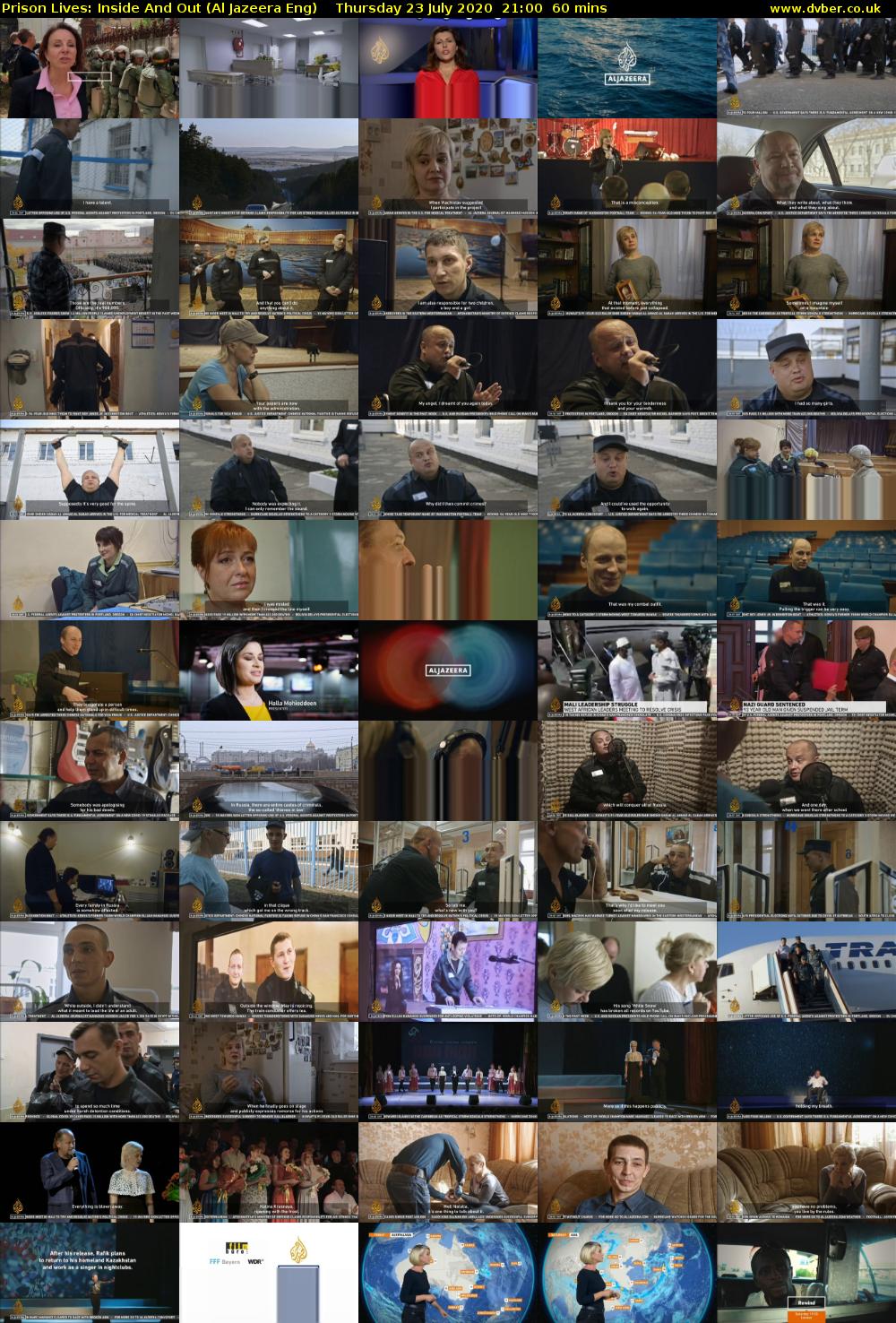 Prison Lives: Inside And Out (Al Jazeera Eng) Thursday 23 July 2020 21:00 - 22:00