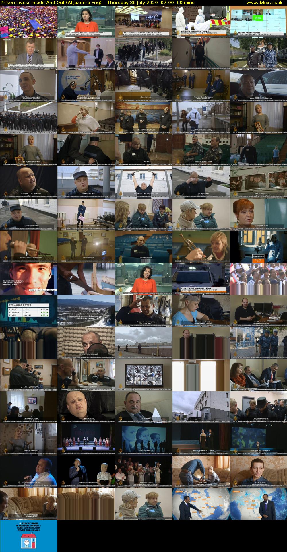 Prison Lives: Inside And Out (Al Jazeera Eng) Thursday 30 July 2020 07:00 - 08:00