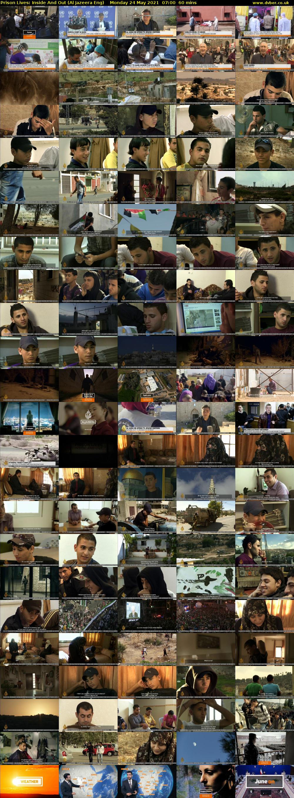 Prison Lives: Inside And Out (Al Jazeera Eng) Monday 24 May 2021 07:00 - 08:00