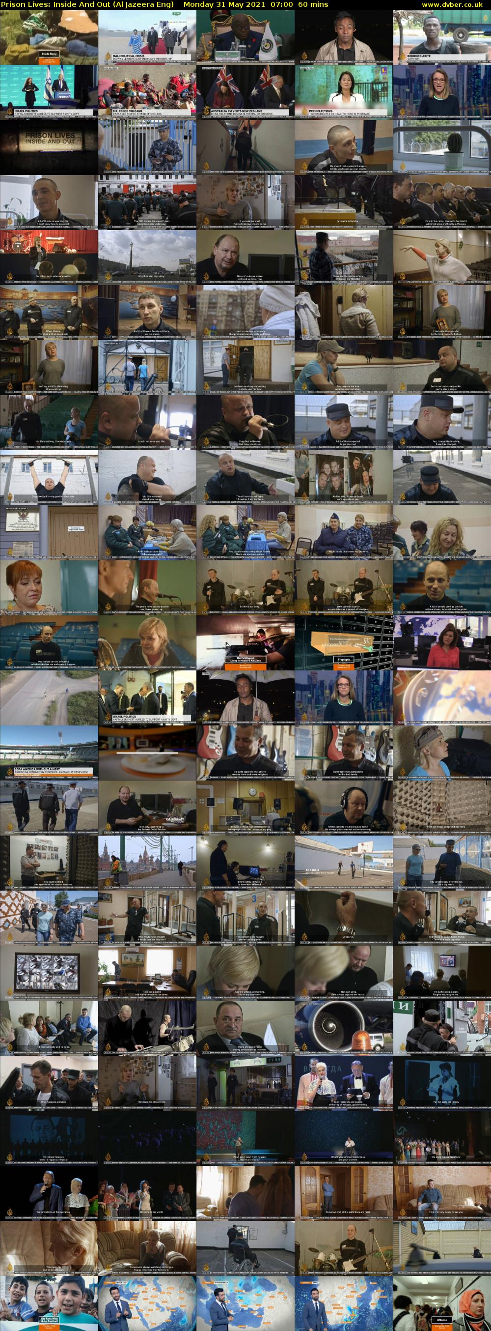 Prison Lives: Inside And Out (Al Jazeera Eng) Monday 31 May 2021 07:00 - 08:00
