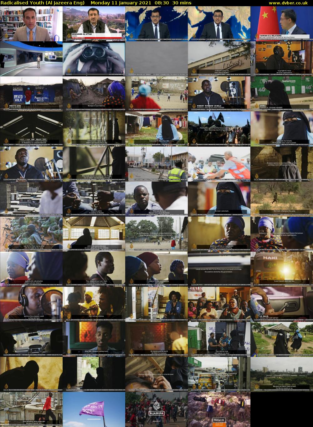 Radicalised Youth (Al Jazeera Eng) Monday 11 January 2021 08:30 - 09:00