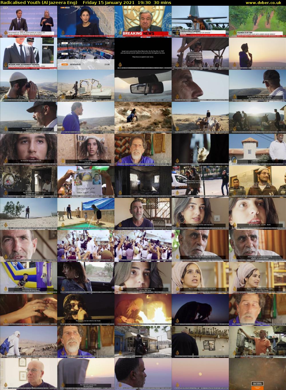 Radicalised Youth (Al Jazeera Eng) Friday 15 January 2021 19:30 - 20:00