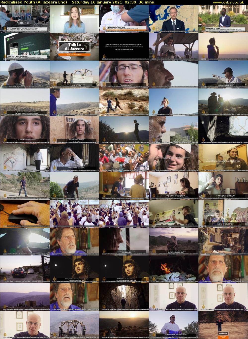 Radicalised Youth (Al Jazeera Eng) Saturday 16 January 2021 02:30 - 03:00
