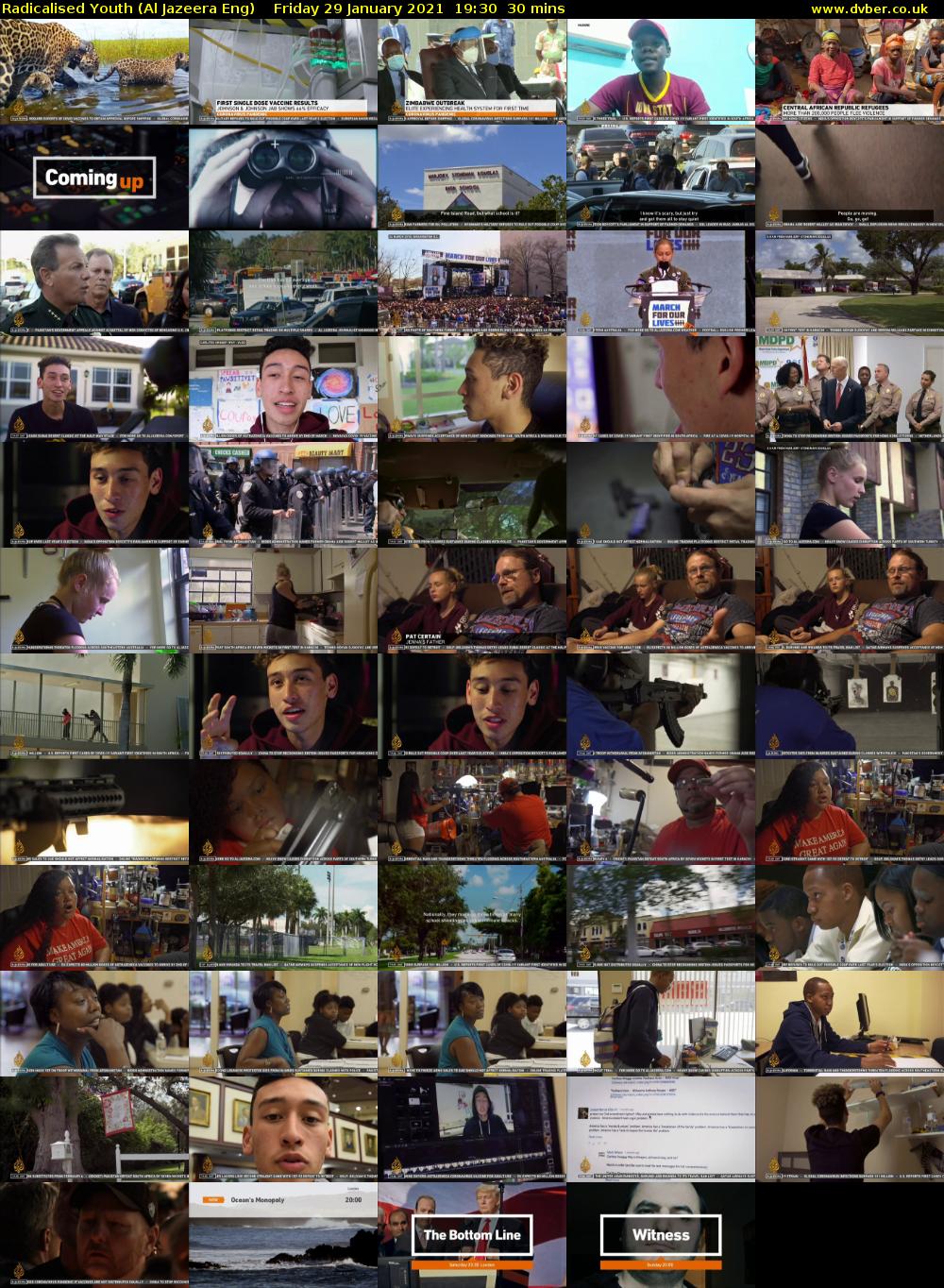 Radicalised Youth (Al Jazeera Eng) Friday 29 January 2021 19:30 - 20:00