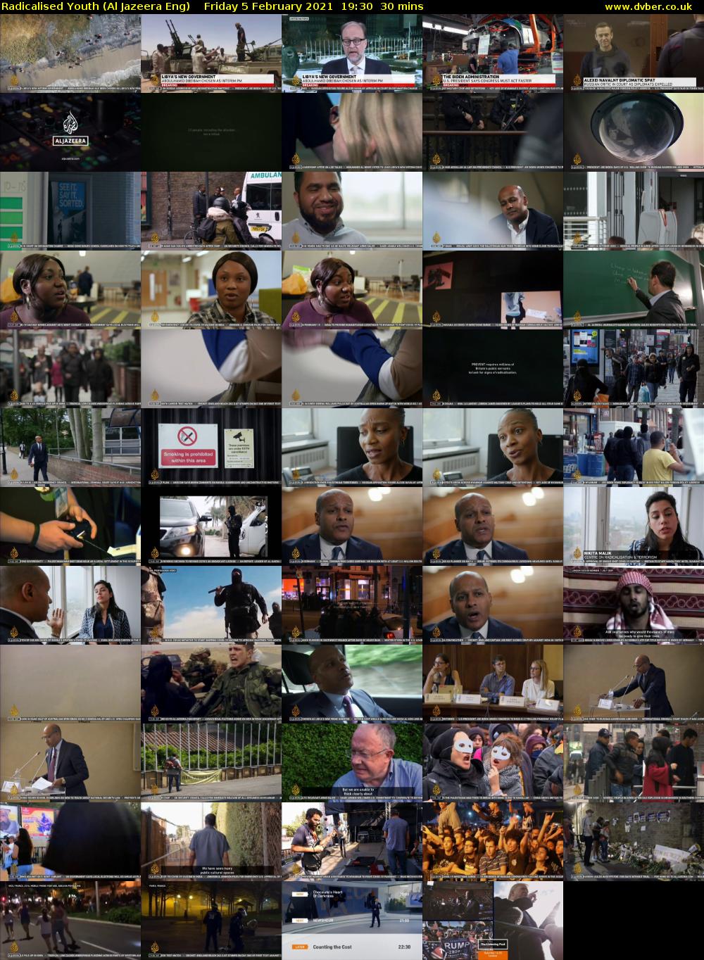 Radicalised Youth (Al Jazeera Eng) Friday 5 February 2021 19:30 - 20:00