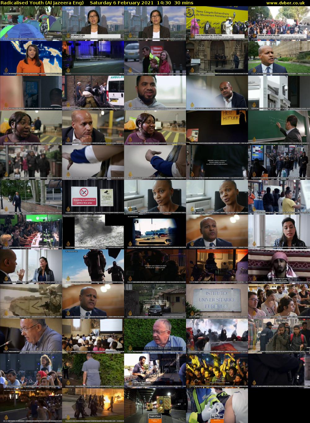 Radicalised Youth (Al Jazeera Eng) Saturday 6 February 2021 14:30 - 15:00