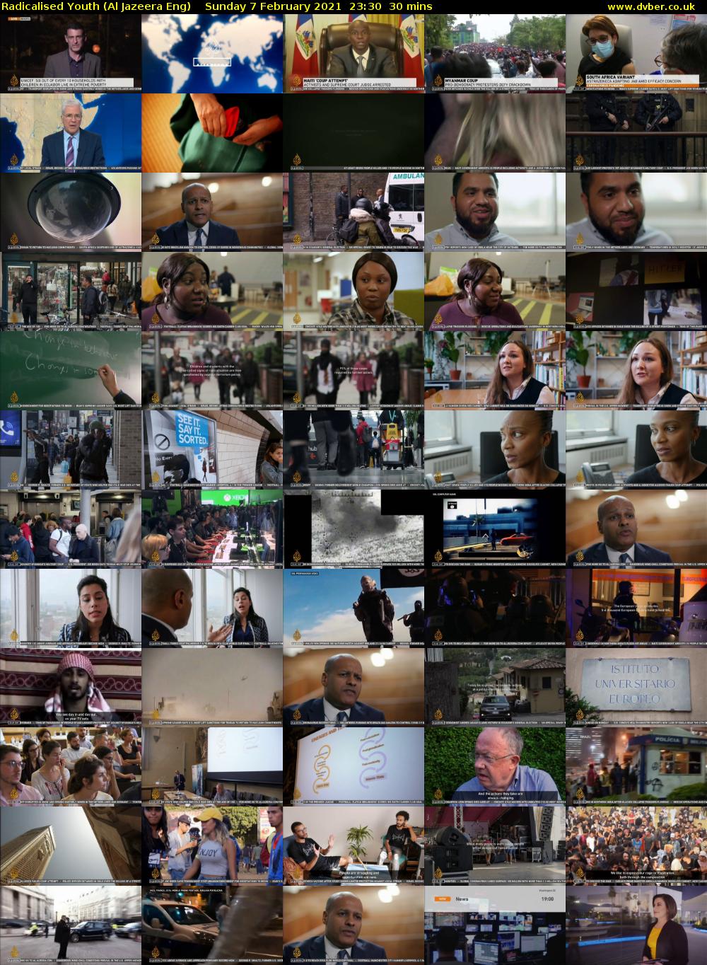 Radicalised Youth (Al Jazeera Eng) Sunday 7 February 2021 23:30 - 00:00