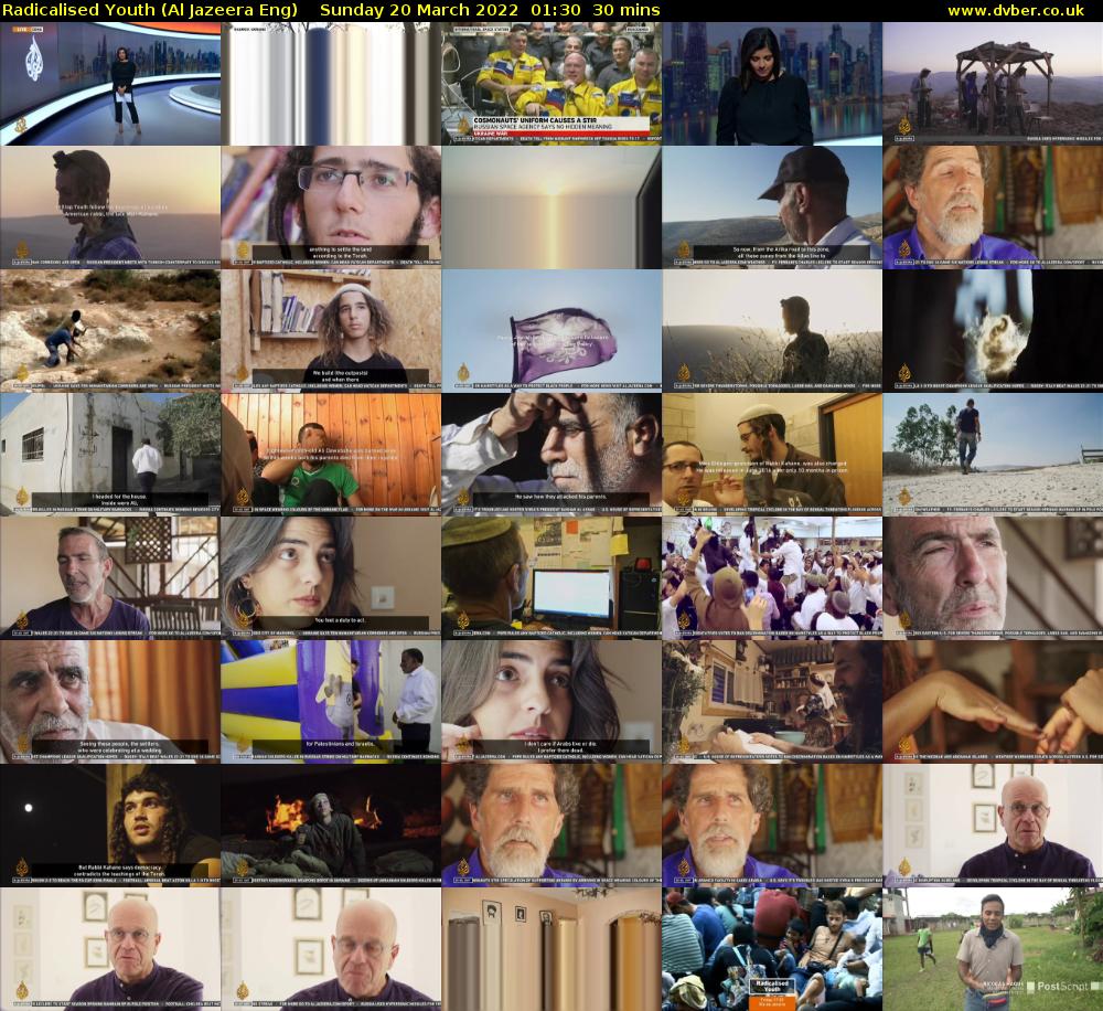 Radicalised Youth (Al Jazeera Eng) Sunday 20 March 2022 01:30 - 02:00