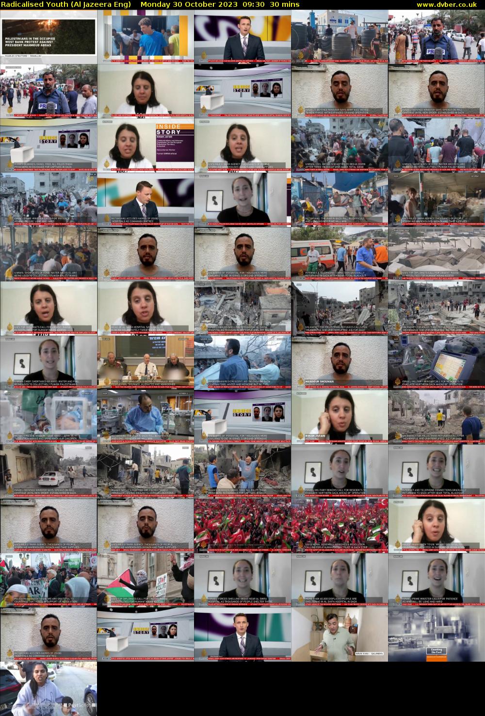 Radicalised Youth (Al Jazeera Eng) Monday 30 October 2023 09:30 - 10:00