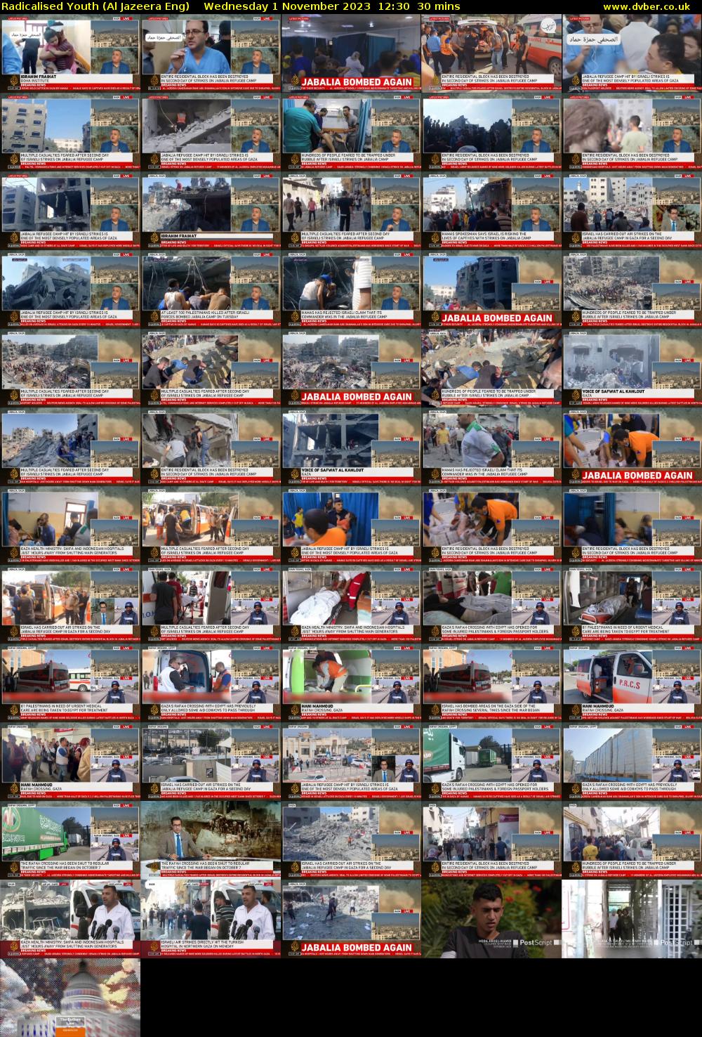 Radicalised Youth (Al Jazeera Eng) Wednesday 1 November 2023 12:30 - 13:00