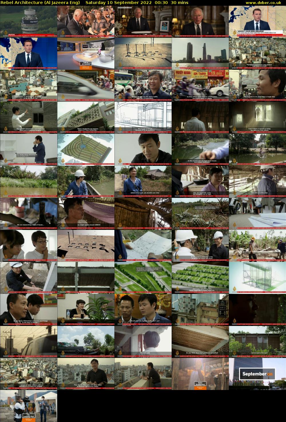 Rebel Architecture (Al Jazeera Eng) Saturday 10 September 2022 00:30 - 01:00