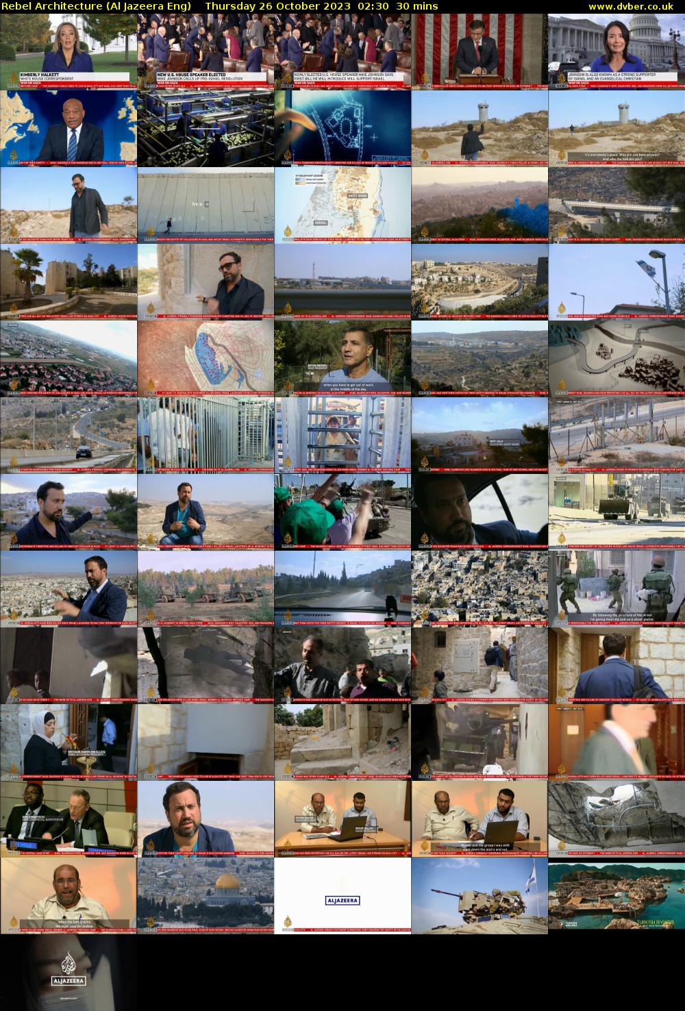 Rebel Architecture (Al Jazeera Eng) Thursday 26 October 2023 02:30 - 03:00