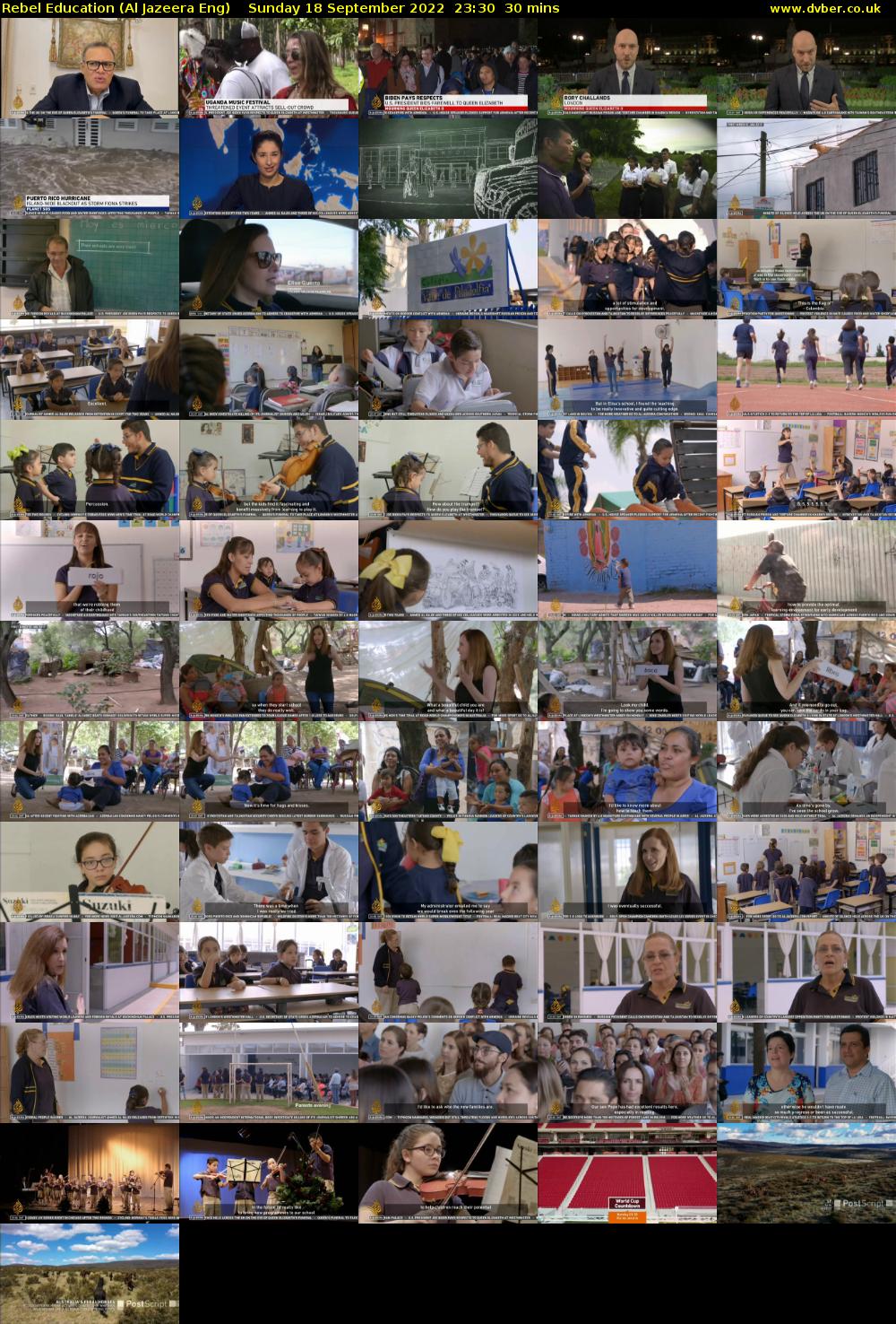 Rebel Education (Al Jazeera Eng) Sunday 18 September 2022 23:30 - 00:00