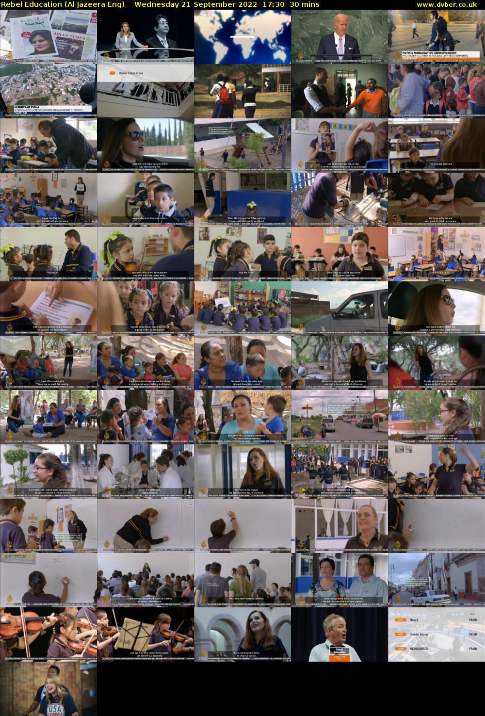 Rebel Education (Al Jazeera Eng) Wednesday 21 September 2022 17:30 - 18:00