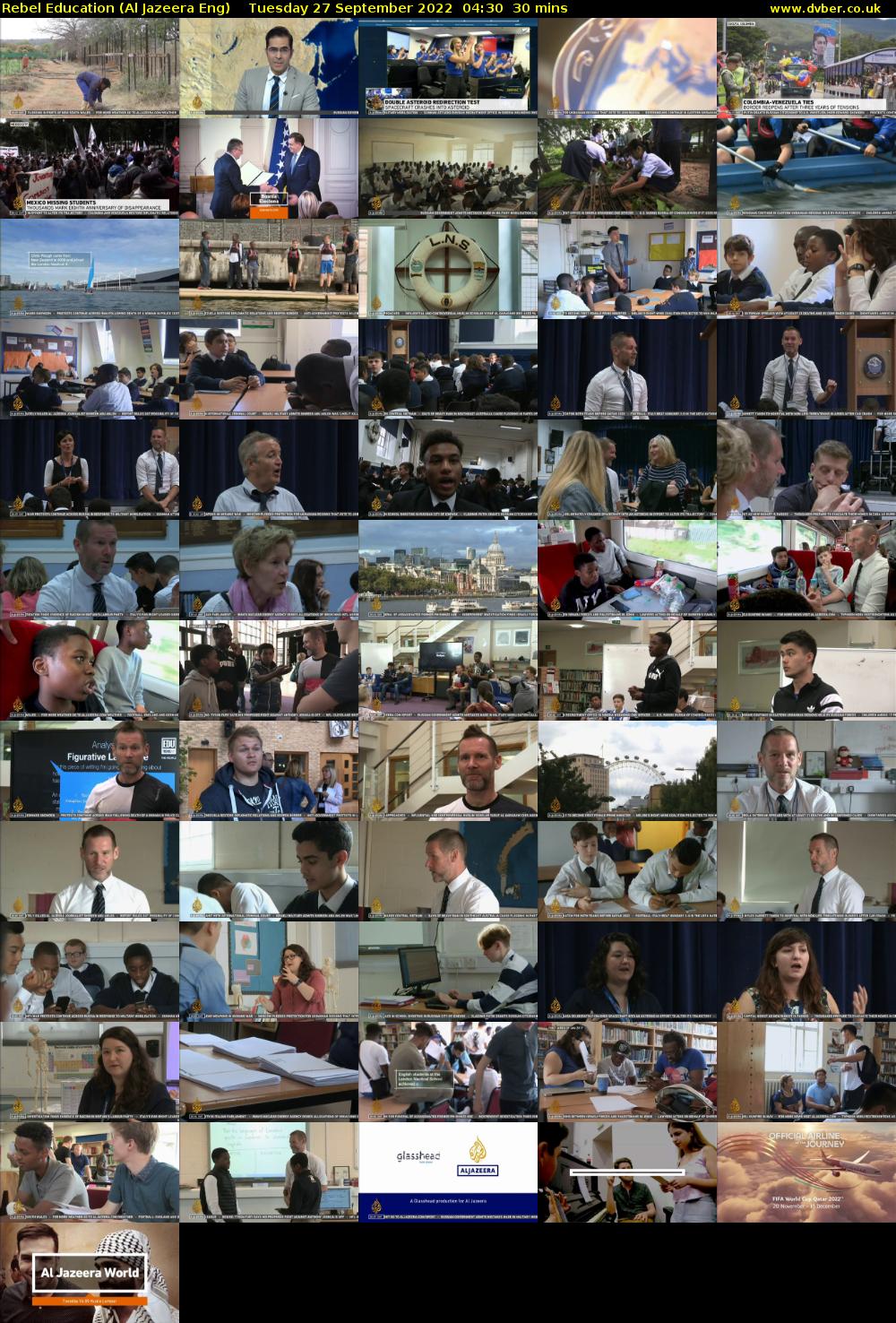 Rebel Education (Al Jazeera Eng) Tuesday 27 September 2022 04:30 - 05:00