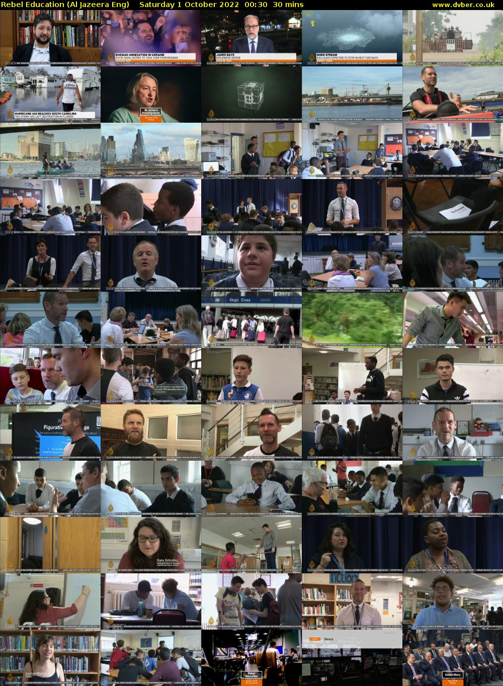 Rebel Education (Al Jazeera Eng) Saturday 1 October 2022 00:30 - 01:00