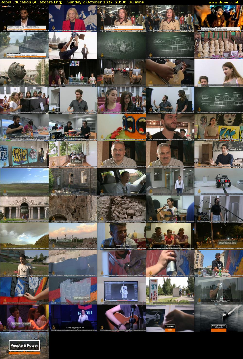 Rebel Education (Al Jazeera Eng) Sunday 2 October 2022 23:30 - 00:00
