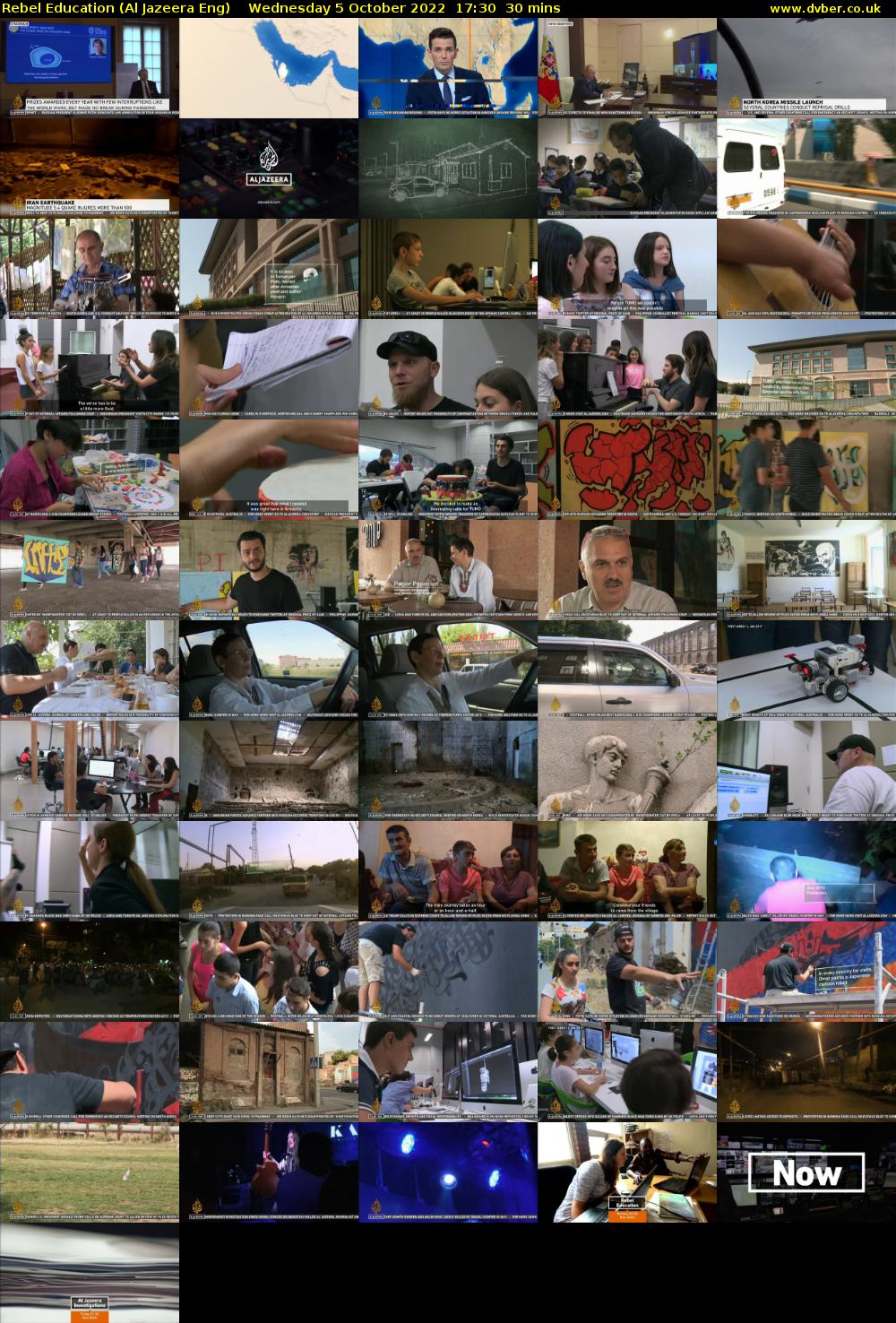 Rebel Education (Al Jazeera Eng) Wednesday 5 October 2022 17:30 - 18:00