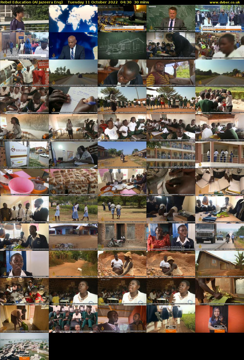 Rebel Education (Al Jazeera Eng) Tuesday 11 October 2022 04:30 - 05:00