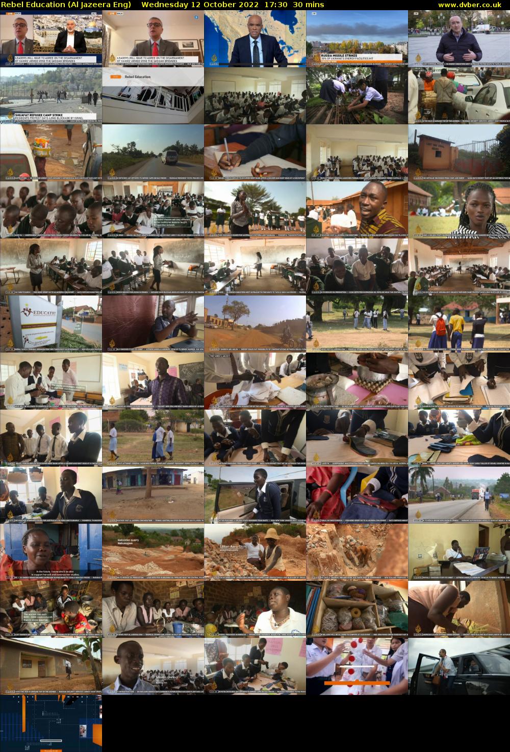 Rebel Education (Al Jazeera Eng) Wednesday 12 October 2022 17:30 - 18:00