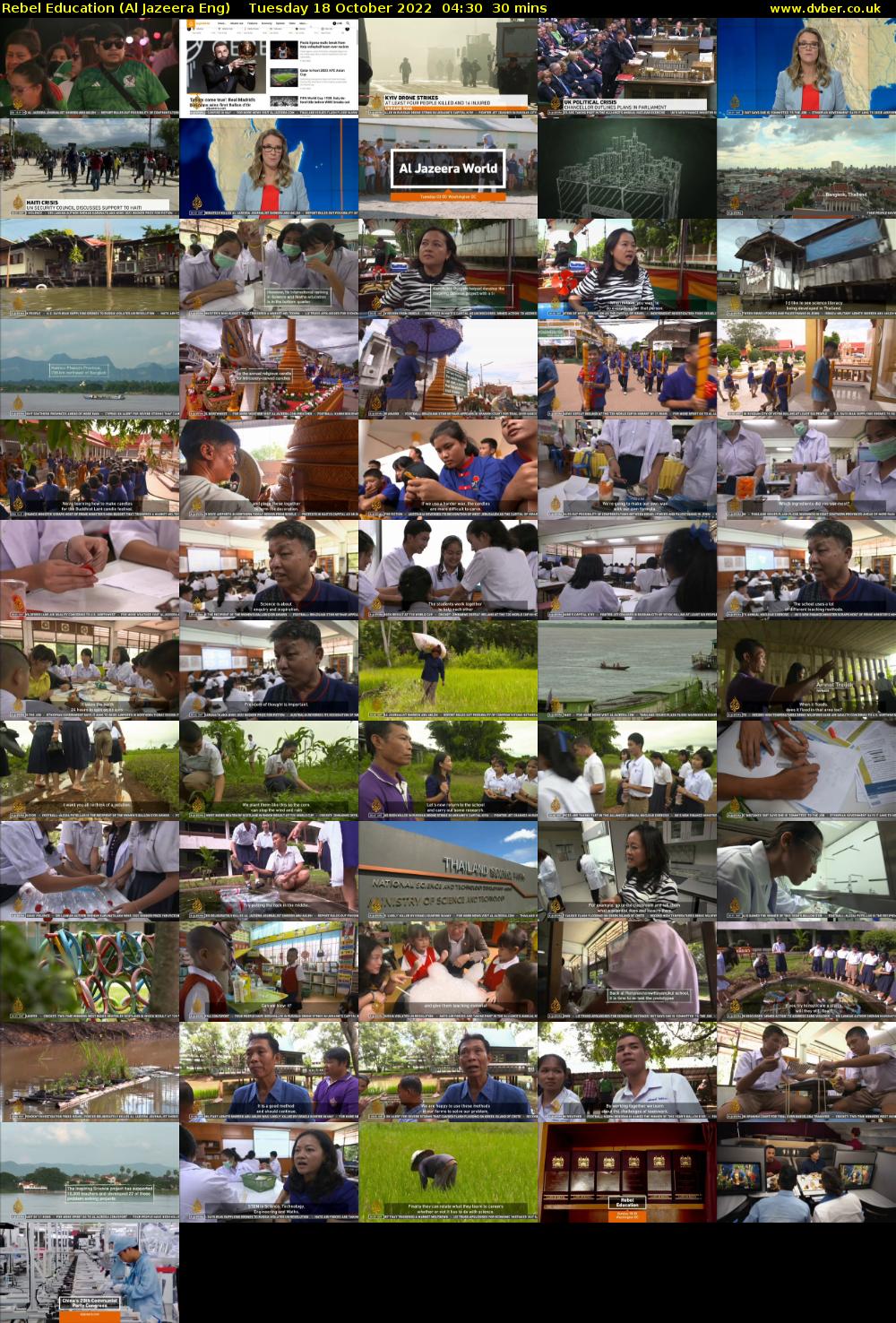 Rebel Education (Al Jazeera Eng) Tuesday 18 October 2022 04:30 - 05:00