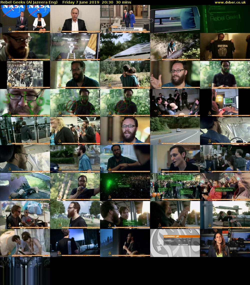 Rebel Geeks (Al Jazeera Eng) Friday 7 June 2019 20:30 - 21:00