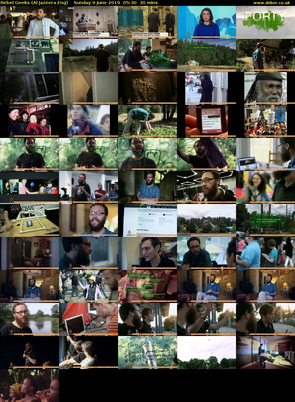 Rebel Geeks (Al Jazeera Eng) Sunday 9 June 2019 05:30 - 06:00